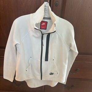 Nike- white zip jacket- Women’s M
